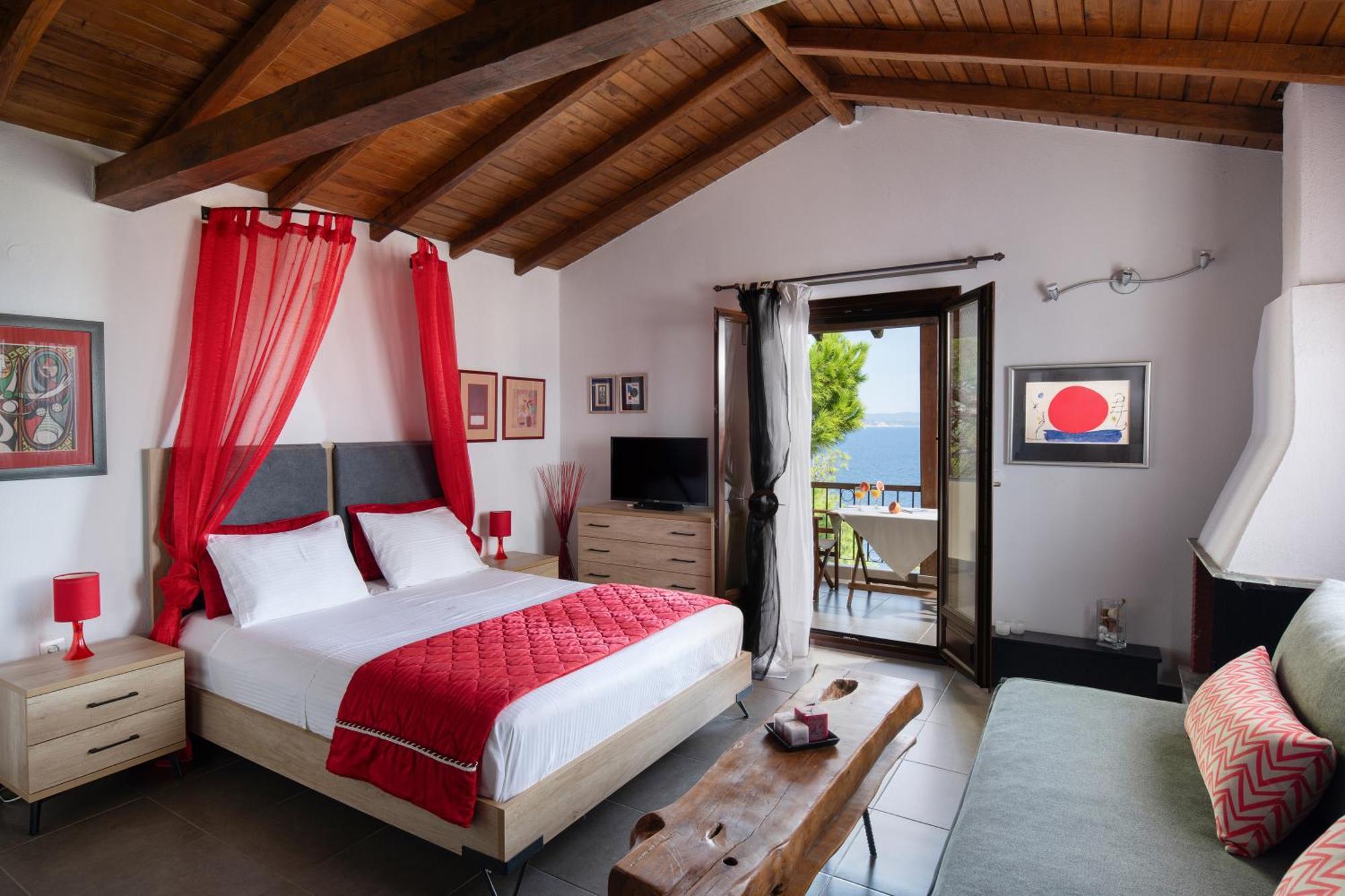 Heos Accommodation Ormos Panagias Exterior photo